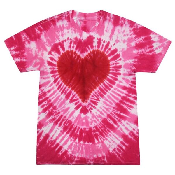 Unisex Shapes Tie-Dyed T-Shirt Thumbnail
