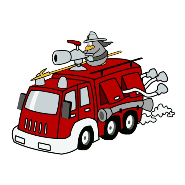 Fire Engine Cartoon Thumbnail