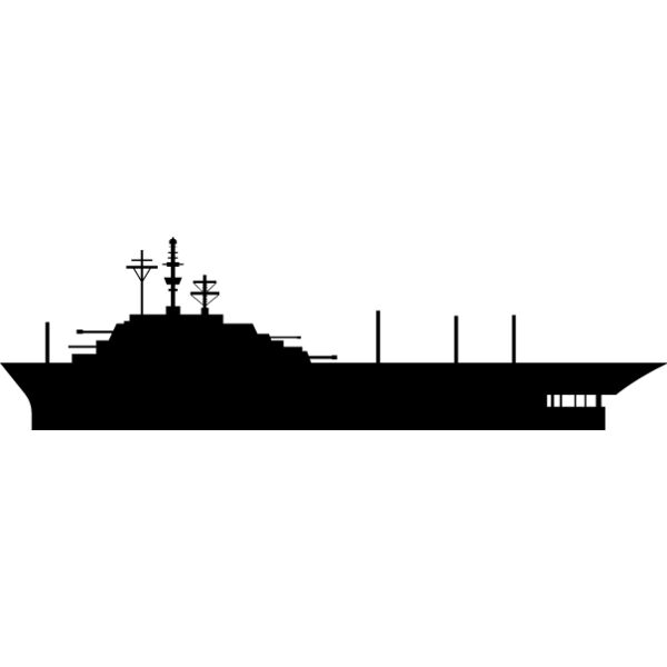 Aircraft Carrier Silhouette1 Thumbnail