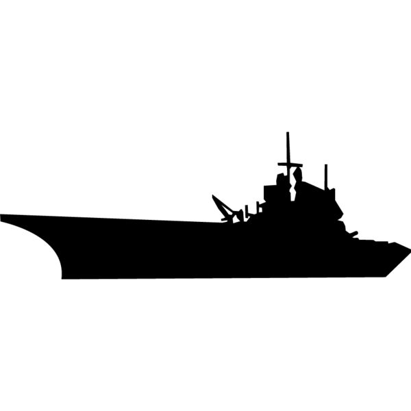Aircraft Carrier Silhouette3 Thumbnail