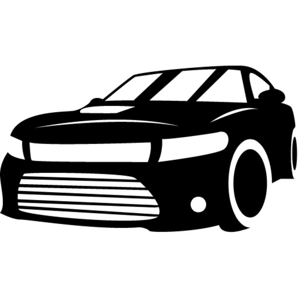 Muscle Car Silhouette4 Thumbnail