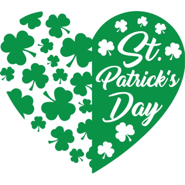 St Patrick s Day Clover Heart Thumbnail