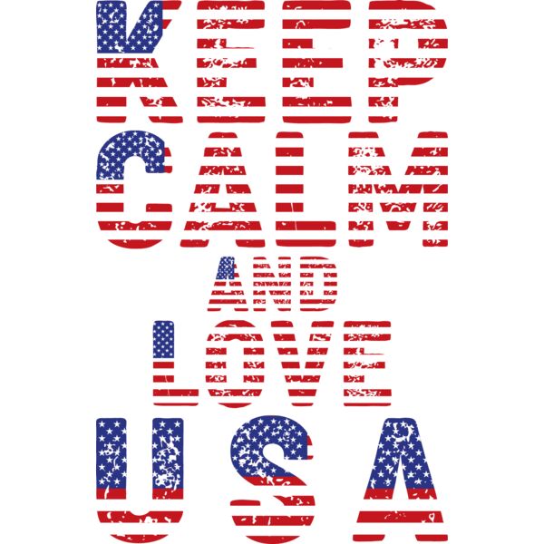 Keep Calm and Love USA Thumbnail