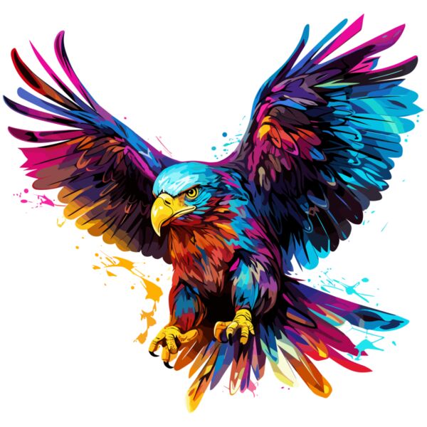 Colorful Eagle Thumbnail