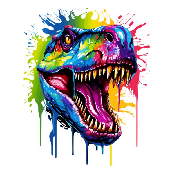 Colorful Dino Thumbnail