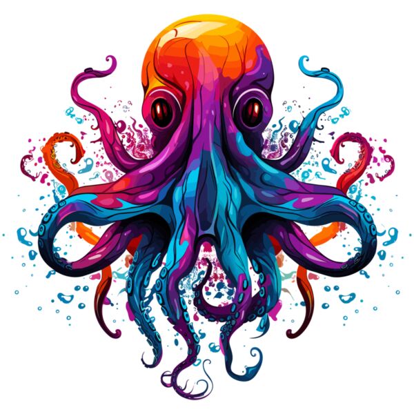 Colorful Octopus Thumbnail