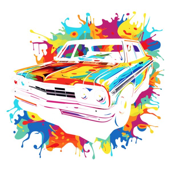 Colorful Classic Car Thumbnail